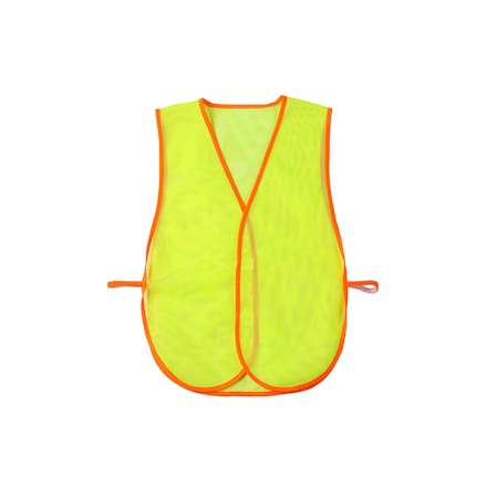 2W International Mesh Vest Without Stripe, Lime 8028D